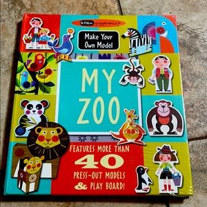 Make your own model my zoo model play board book Easter basket gift